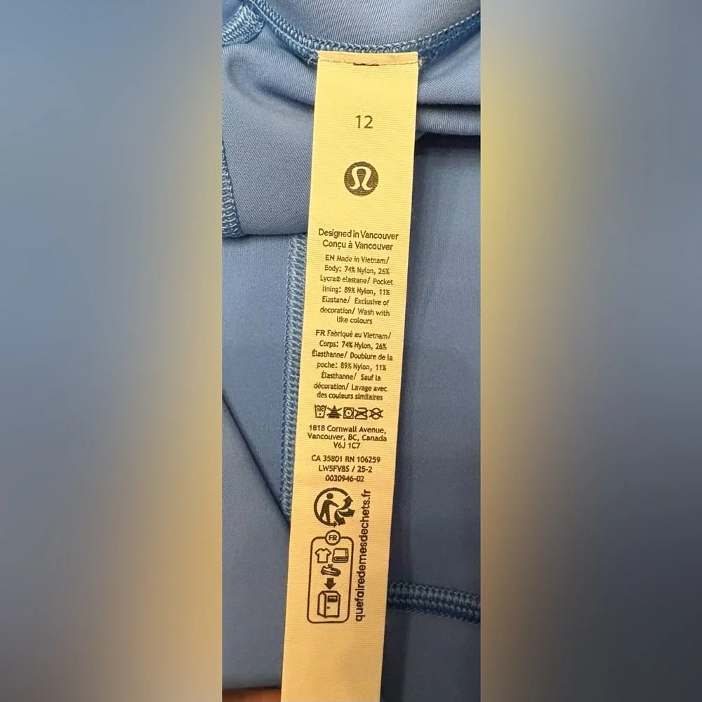 Lululemon‎ Wunder Under SmoothCover High-Rise Tight 25